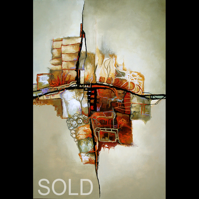 #124 - 36″ x 24″ acrylic/canvas