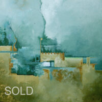 #141 - 20" x 20" acrylic/canvas color field paintings
