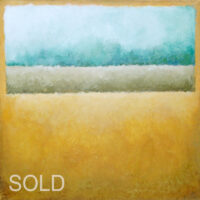 #144 - 20" x 20" acrylic/canvas color field paintings